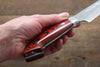 佐治 武士 SRS13 鎚目 多用途小刀 日本刀 135mm 紅米卡塔（樹脂複合材料） 握把 - 清助刃物