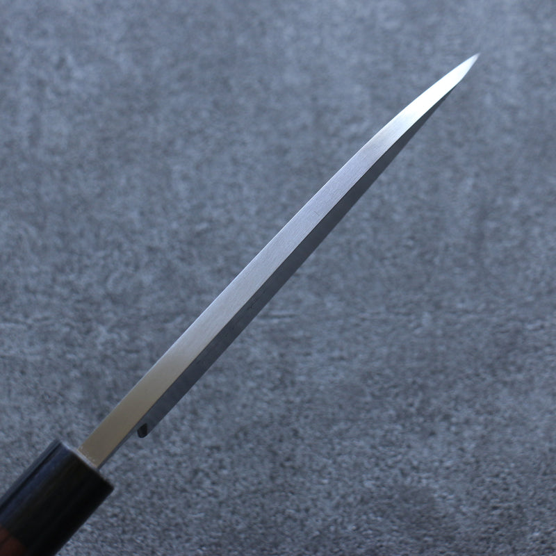 清助 青鋼 霞研 出刃 日本刀 150mm 紫檀木 握把 - 清助刃物
