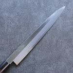 清助 青鋼 霞研 柳刃 日本刀 270mm 紫檀木 握把 - 清助刃物