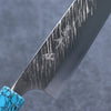 黑崎 優 風神 SPG2 鎚目 牛刀 日本刀 210mm 紫檀木（口輪：土耳其石環型設計） 握把 - 清助刃物