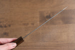 清助 海浪 AUS10 鏡面處理 大馬士革紋 文化刀  180mm 橡木 握把 - 清助刃物
