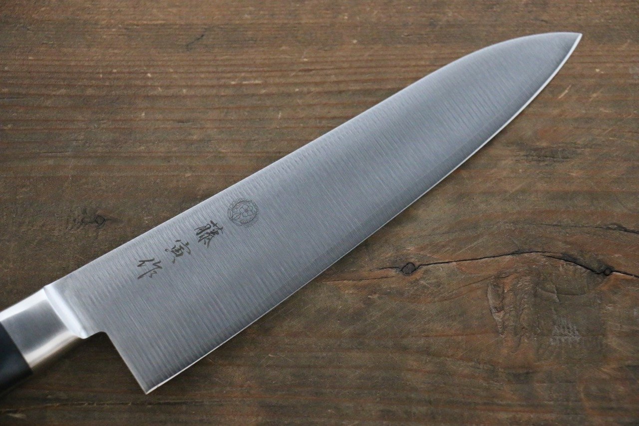 藤次郎（藤寅） DP 鈷合金 牛刀 日本刀 180mm 合成木握把 FU807 - 清助刃物