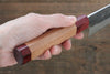 黑崎 優 風神 超級青鋼 鎚目 牛刀  210mm 美國櫻桃木握把 - 清助刃物
