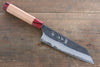 黑崎 優 風神 超級青鋼 鎚目 文化刀  165mm 美國櫻桃木握把 - 清助刃物