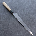 菊月 白鋼二號 梨地 柳刃 日本刀 270mm 木蘭 握把 - 清助刃物