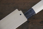 【左撇子用】 木蘭 鞘 柳刃用 附合成木安全栓 - 清助刃物