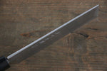 北岡 英雄 白鋼二號 大馬士革紋 角型薄刃  165mm 紫檀木握把 - 清助刃物