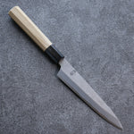 菊月 白鋼二號 梨地 多用途小刀 日本刀 150mm 木蘭 握把 - 清助刃物