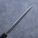 黑崎 真 VG10w 大馬士革紋 多用途小刀 日本刀 150mm 紫檀木 握把 - 清助刃物