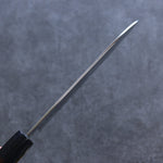 黑崎 真 VG10w 大馬士革紋 三德刀 日本刀 165mm 紫檀木 握把 - 清助刃物