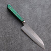 堺 菊守 青鋼一號 小三德刀 日本刀 140mm 合成木（綠色） 握把 - 清助刃物