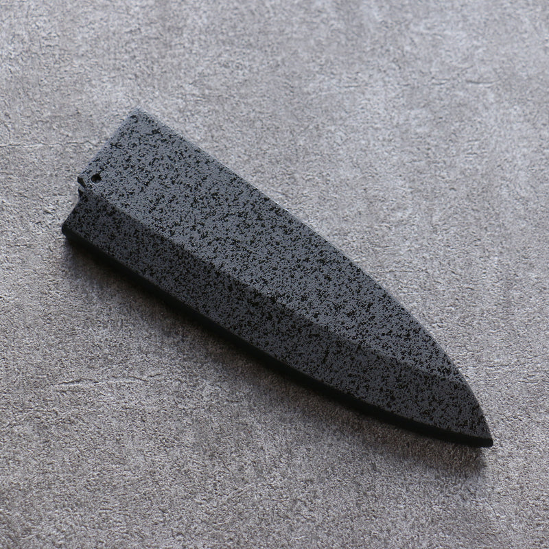 黑石目圖樣 木蘭 鞘 165mm 出刃用 附合成木安全栓 Kaneko - 清助刃物