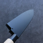 黑 木蘭 鞘 225mm 出刃用 附合成木安全栓 Kaneko - 清助刃物