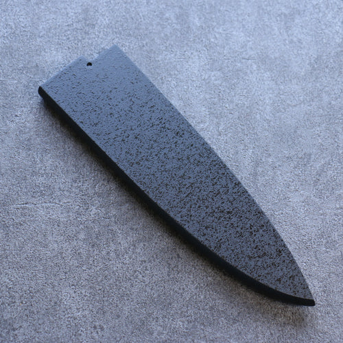 黑石目圖樣 木蘭 鞘 225mm 出刃用 附合成木安全栓 Kaneko - 清助刃物