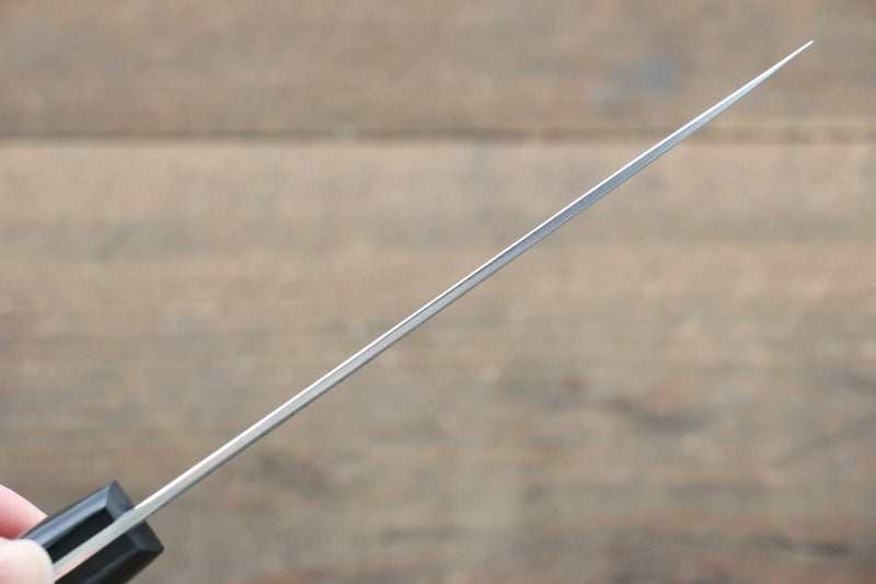 野村 白鋼二號 大馬士革紋 牛刀  120mm 米卡塔（樹脂複合材料）握把 - 清助刃物