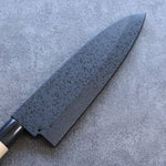 黑石目圖樣 木蘭 鞘 225mm 出刃用 附合成木安全栓 Kaneko - 清助刃物