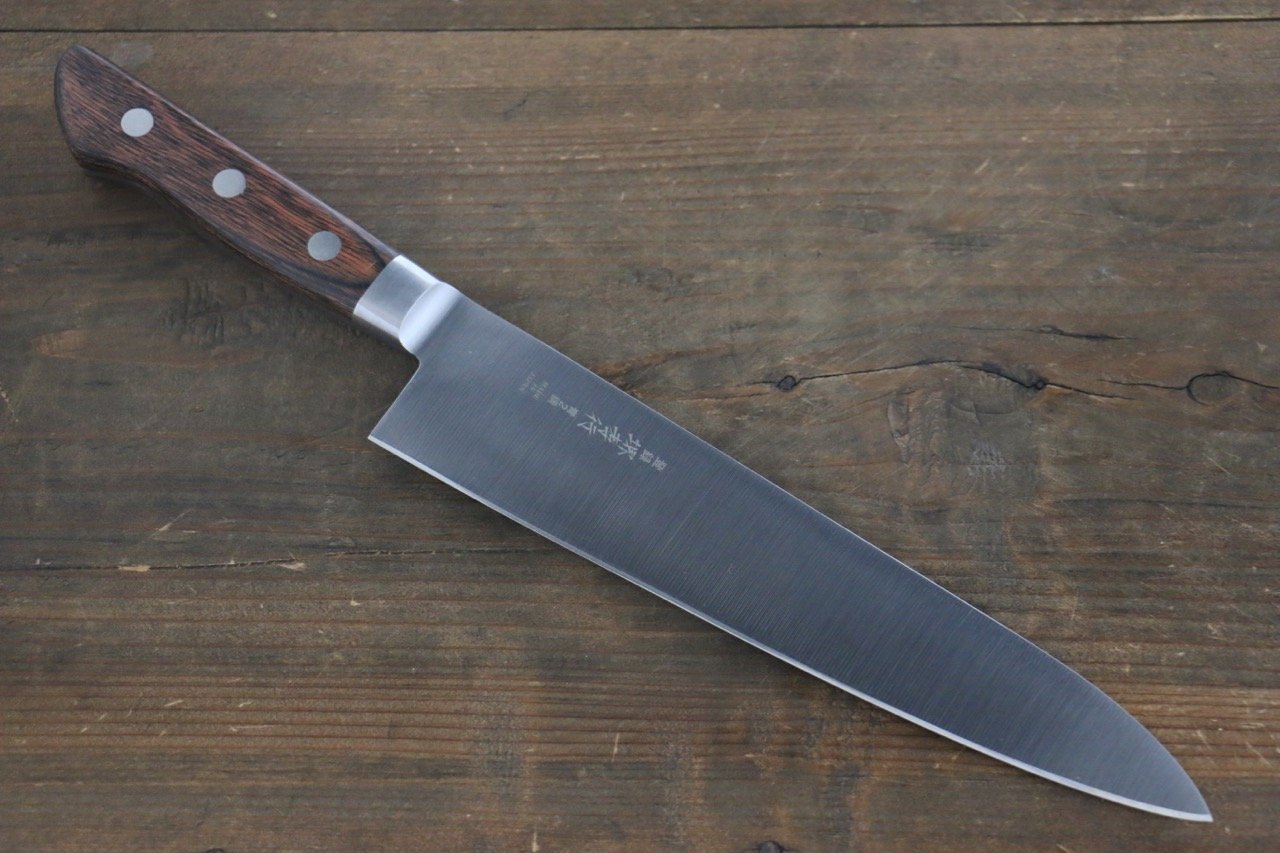 青二鋼 片刃 和牛刀210㎜7寸
