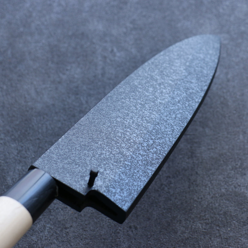 黑石目圖樣 木蘭 鞘 240mm 出刃用 附合成木安全栓 Kaneko - 清助刃物