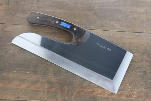 堺 孝行 鉬鋼（MOL） 鏡面處理 蕎麥麵切刀  330mm - 清助刃物