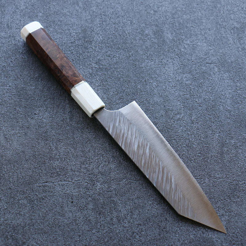 黑崎 優 風神 SPG2 鎚目 文化刀 日本刀 165mm 穩定木 握把 - 清助刃物