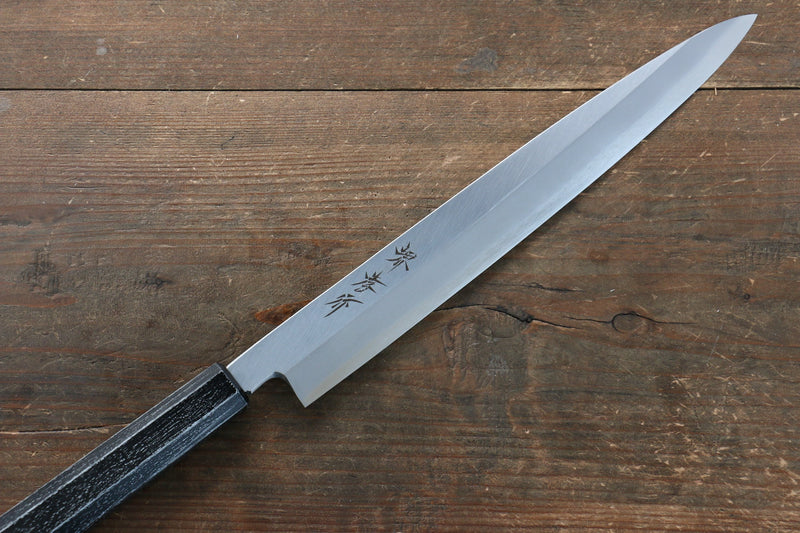 堺 孝行 七色 INOX 鉬鋼 柳刃 日本刀 270mm ABS 樹脂（黑檀）握把 - 清助刃物