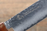 堺 孝行 VG10 33層大馬士革紋 菜切  160mm 櫟木漆塗（星連）握把 - 清助刃物