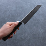 加藤 義實 VG10 大馬士革紋 文化刀 日本刀 170mm 雞翅木 握把 - 清助刃物