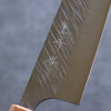 黑崎 優 風神 SPG2 鎚目 牛刀 日本刀 210mm 橄欖樹（口輪：土耳其石環型設計） 握把 - 清助刃物