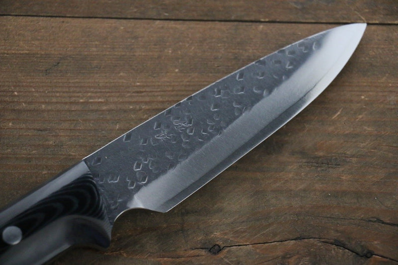 佐治 武士 超級青鋼 獵刀  110mm 黑米卡塔（樹脂複合材料） 握把 - 清助刃物