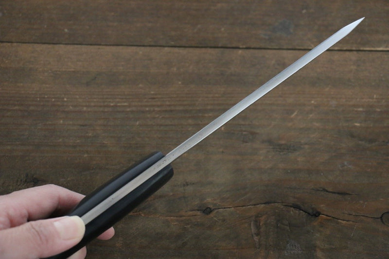 佐治 武士 超級青鋼 獵刀  110mm 黑米卡塔（樹脂複合材料） 握把 - 清助刃物