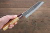 黑崎 優 風神 超級青鋼 鎚目 文化刀  165mm 櫸木 握把 - 清助刃物