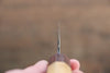 黑崎 優 風神 超級青鋼 鎚目 多用途小刀 日本刀 120mm 櫸木 握把 - 清助刃物