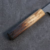 清助 SLD 鋼 和紙地 牛刀 日本刀 210mm 燒櫟木 握把 - 清助刃物
