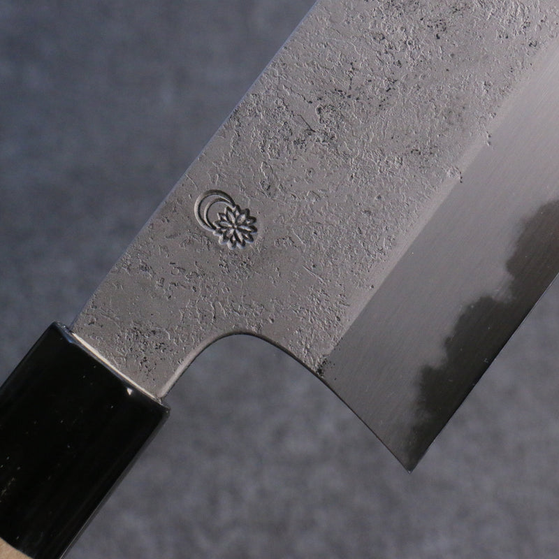 菊月 白鋼二號 梨地 菜切 日本刀 180mm 木蘭 握把 - 清助刃物