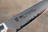 玉鋼 京都 63層 大馬士革紋 削皮刀 日本刀 90mm KP-1109 - 清助刃物