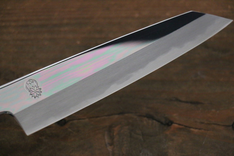 重陽 白鋼 鏡面處理 切付多用途小刀  135mm 木蘭握把 - 清助刃物