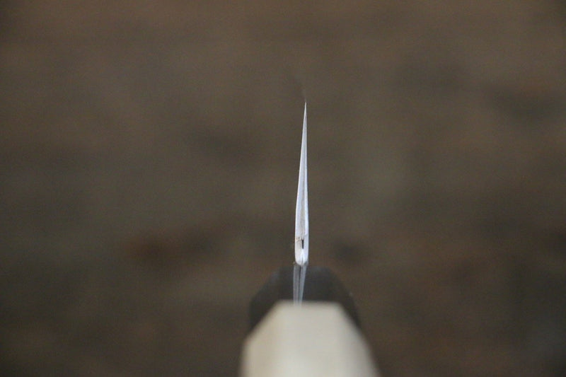 重陽 白鋼 鏡面處理 牛刀  210mm 木蘭握把 - 清助刃物