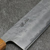 清助 SLD 鋼 和紙地 牛刀 日本刀 240mm 燒櫟木 握把 - 清助刃物
