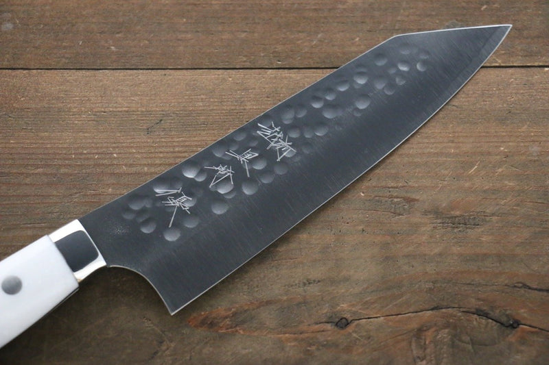 黑崎 優 R2/SG2 鎚目 文化刀 日本刀 180mm 白人造大理石握把 - 清助刃物