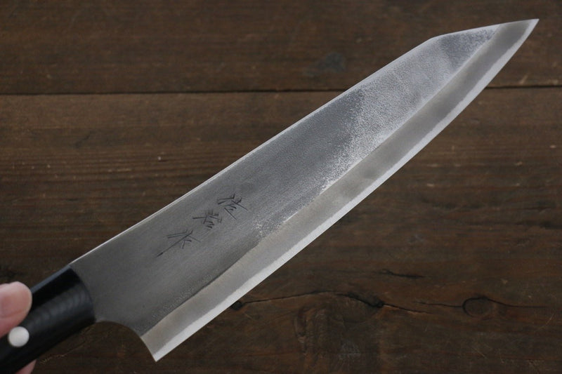 佐治 武士 Vinno1 切付牛刀 日本刀 210mm 黑米卡塔（樹脂複合材料） 握把 - 清助刃物