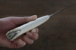 佐治 武士 Vinno1 切付牛刀  240mm 牛骨 握把 - 清助刃物