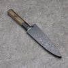 黑石目圖樣 木蘭 鞘 120mm 多用途小刀用 附合成木安全栓 Kaneko - 清助刃物