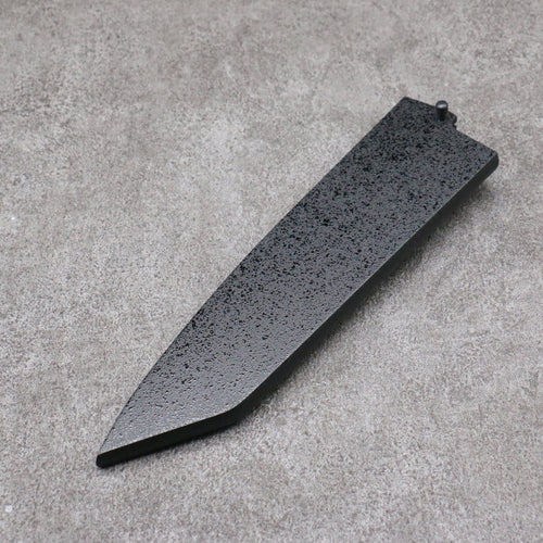 黑石目圖樣 木蘭 鞘 190mm 切付牛刀用 附合成木安全栓 Kaneko - 清助刃物