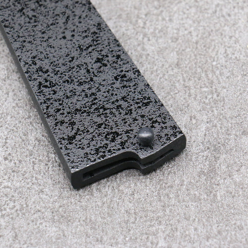 黑石目圖樣 木蘭 鞘 135mm 小三德刀用 附合成木安全栓 Kaneko - 清助刃物