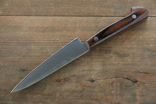 伊勢屋 鉬鋼（MOL） 多用途小刀 日本刀 120mm 桃花心木 握把 - 清助刃物