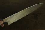 佑成 ZDP189 大馬士革紋 牛刀  240mm 紫檀木握把 - 清助刃物