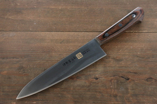伊勢屋 鉬鋼（MOL） 牛刀 日本刀 180mm 桃花心木 握把 - 清助刃物