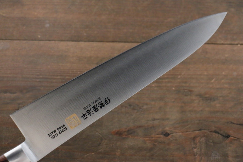 伊勢屋 鉬鋼（MOL） 牛刀  210mm 桃花心合成木 握把 - 清助刃物
