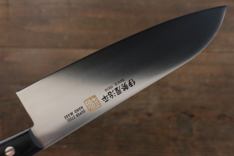 伊勢屋 鉬鋼（MOL） 三德刀 日本刀 180mm 黑合成木 握把 - 清助刃物