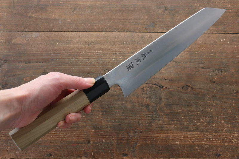 佑成 ZDP189 3層 切付牛刀 日本刀 240mm 木蘭握把 - 清助刃物
